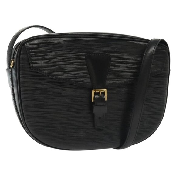 LOUIS VUITTON Epi Jeune Fille MM Shoulder Bag Black - Picture 1 of 16